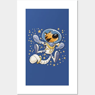 Space Tiger Posters and Art